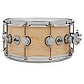 DW Collector's SSC Maple Satin Oil Snare Drum with Chrome Hardware 14 x 6.5 in. Ebony Stain14 x 6.5 in. Natural