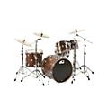 DW Collector's Series 4-Piece Shell Pack Walnut Chrome HardwareWalnut Chrome Hardware