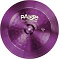 Paiste Colorsound 900 China Cymbal Purple 14 in.16 in.