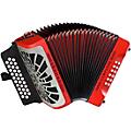 Hohner Compadre FBbEb with Gig Bag - Silver Grille RedRed