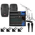 Yamaha Complete PA Package With MG12XUK Mixer and Harbinger Vari V1000 Speakers 12
