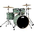 PDP by DW Concept Maple 5-Piece Shell Pack with Chrome Hardware Twisted IvorySatin Seafoam