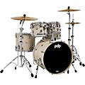 PDP by DW Concept Maple 5-Piece Shell Pack with Chrome Hardware Twisted IvoryTwisted Ivory