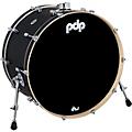 PDP Concept Maple Bass Drum with Chrome Hardware 22 x 18 in. Carbon Fiber24 x 14 in. Satin Black
