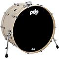 PDP by DW Concept Maple Bass Drum with Chrome Hardware 24 x 14 in. Carbon Fiber24 x 14 in. Twisted Ivory