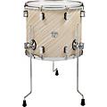 PDP Concept Maple Floor Tom with Chrome Hardware 18 x 16 in. Satin Seafoam16 x 14 in. Twisted Ivory
