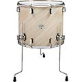 PDP Concept Maple Floor Tom with Chrome Hardware 18 x 16 in. Twisted Ivory18 x 16 in. Twisted Ivory