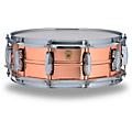 Ludwig Copper Phonic Smooth Snare Drum 14 x 6.5 in. Raw Smooth Finish with Imperial Lugs14 x 5 in. Smooth Finish with Imperial Lugs