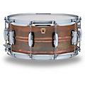 Ludwig Copper Phonic Smooth Snare Drum 14 x 6.5 in. Smooth Finish with Imperial Lugs14 x 6.5 in. Raw Smooth Finish with Imperial Lugs