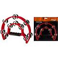Stagg Cutaway Tambourine With 20 Jingles BlueRed