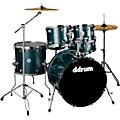 Ddrum D2 5-Piece Complete Drum Kit Gloss WhiteDeep Aqua Sparkle