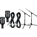 Audix D6 Sub Impulse Kick Drum Mic With Cable & Stand 2-Pack