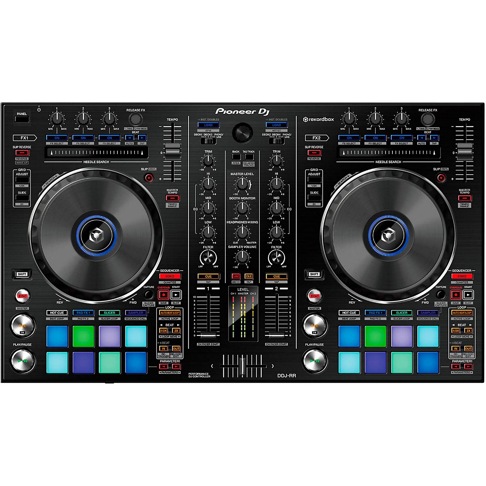 Pioneer DDJ RR Professional 2 Channel DJ Controller For Rekordbox DJ