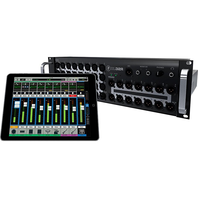 Mackie DL32R 32Channel Wireless Digital Live Sound Mixer with iPad