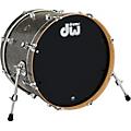 DW DWe Wireless Acoustic/Electronic Convertible Bass Drum 22 x 16 in. Exotic Curly Maple Black Burst20 x 14 in. Finish Ply Black Galaxy