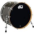 DW DWe Wireless Acoustic/Electronic Convertible Bass Drum 22 x 16 in. Exotic Curly Maple Black Burst22 x 16 in. Finish Ply Black Galaxy