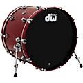 DW DWe Wireless Acoustic/Electronic Convertible Bass Drum 22 x 16 in. Exotic Curly Maple Black Burst22 x 16 in. Lacquer Custom Specialty Black Cherry Metallic