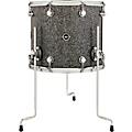DW DWe Wireless Acoustic/Electronic Convertible Floor Tom with Legs 16 x 14 in. Exotic Curly Maple Black Burst14 x 12 in. Finish Ply Black Galaxy