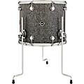 DW DWe Wireless Acoustic/Electronic Convertible Floor Tom with Legs 16 x 14 in. Exotic Curly Maple Black Burst16 x 14 in. Finish Ply Black Galaxy