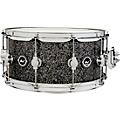 DW DWe Wireless Acoustic/Electronic Convertible Snare Drum 14 x 6.5 in. Lacquer Custom Specialty Midnight Blue Metallic14 x 6.5 in. Finish Ply Black Galaxy