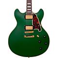 D'Angelico Deluxe Series Limited Edition DC Non F-Hole Semi-Hollowbody Electric Guitar Condition 2 - Blemished Matte Cherry, Tortoise Pickguard 194744321627Condition 2 - Blemished Matte Emerald 194744314636