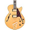 D'Angelico Deluxe Series SS Semi-Hollow Electric Guitar Satin Brown BurstSatin Honey