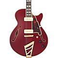 D'Angelico Deluxe Series SS Semi-Hollow Electric Guitar Satin Brown BurstSatin Trans Wine