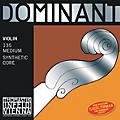 Thomastik Dominant 4/4 Size Violin Strings 4/4 Steel E String, Loop End4/4 D String, Silver, Ball End D String, Silver