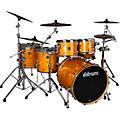 Ddrum Dominion Birch 6-Piece Shell Pack With Ash Veneer Green BurstGloss Natural