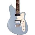 Reverend Double Agent W Rosewood Fingerboard Electric Guitar Chronic BlueMetallic Silver Freeze