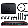 Shure Drummer's Track Pack Bundle With Focusrite Scarlett 18i20 and Shure DMK57-52 Drum Microphone Kit