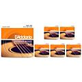 D'Addario EJ15 Phosphor Bronze Extra Light Acoustic Strings 6-Pack - (10-47)