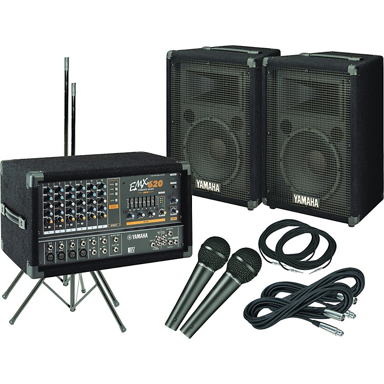 Yamaha EMX620 PA Package Musician