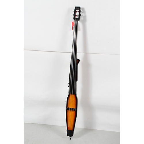 Open Box Stagg Electric Double Bass Violin Brown 190839155016