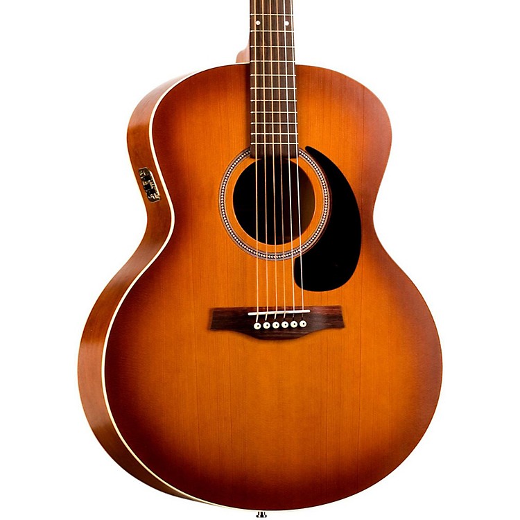 Seagull Entourage MiniJumbo AcousticElectric Guitar Rustic Burst