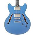 D'Angelico Excel DC Tour Semi-Hollow Electric Guitar With Supro Bolt Bucker Pickups and Stopbar Tailpiece Solid WineSlate Blue