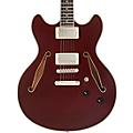 D'Angelico Excel DC Tour Semi-Hollow Electric Guitar With Supro Bolt Bucker Pickups and Stopbar Tailpiece Solid WineSolid Wine