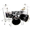 Pearl Export Double Bass 8-Piece Drum Set Jet BlackJet Black