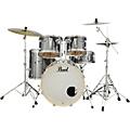 Pearl Export New Fusion 5-Piece Drum Set With Hardware Pure WhiteSmokey Chrome