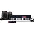 Novation FLkey 2 Keyboard Controller With Focusrite 2i2 USB Audio Interface & Adam Audio D3V 3