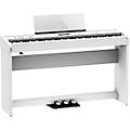 Roland FP-60X Digital Piano With Matching Stand and Pedalboard BlackWhite