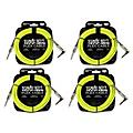 Ernie Ball Flex Instrument Cable 4-Pack - Green