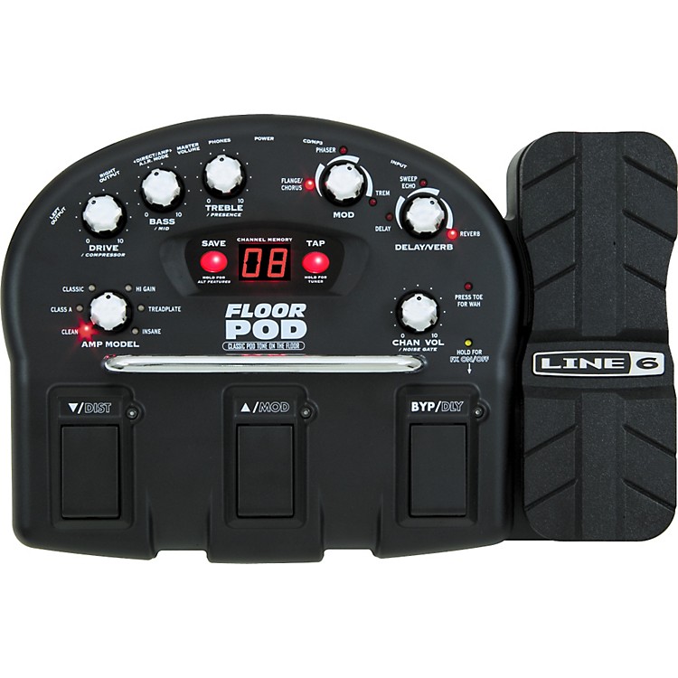 Line 6 Floor POD Guitar Multi Effects Pedal | Musician's Friend