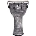 Toca Freestyle Antique-Finish Djembe 10 in. Silver14 in. Silver