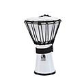 Toca Freestyle ColorSound Djembe Pastel Yellow 7 in.Lexus White 7 in.