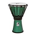 Toca Freestyle ColorSound Djembe Pastel Purple 7 in.Metallic Green 7 in.