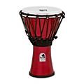 Toca Freestyle ColorSound Djembe Pastel Purple 7 in.Metallic Red 7 in.