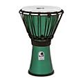 Toca Freestyle Colorsound Djembe Metallic Blue 7 in.Metallic Green 7 in.