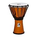 Toca Freestyle Colorsound Djembe Metallic Blue 7 in.Metallic Orange 7 in.