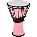 Toca Freestyle Colorsound Djembe Metallic Blue 7 in.Pastel Pink 7 in.
